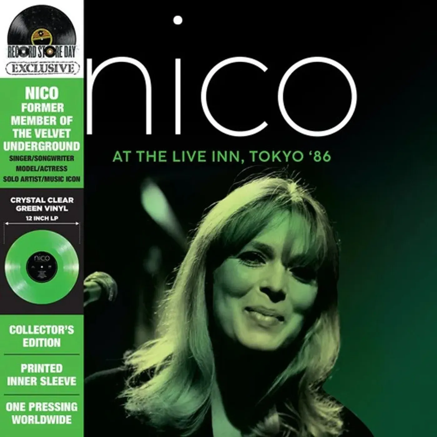 Nico Tangerine Dream LP - Live In Reims Cathedral (2Lp) (Vinyl)