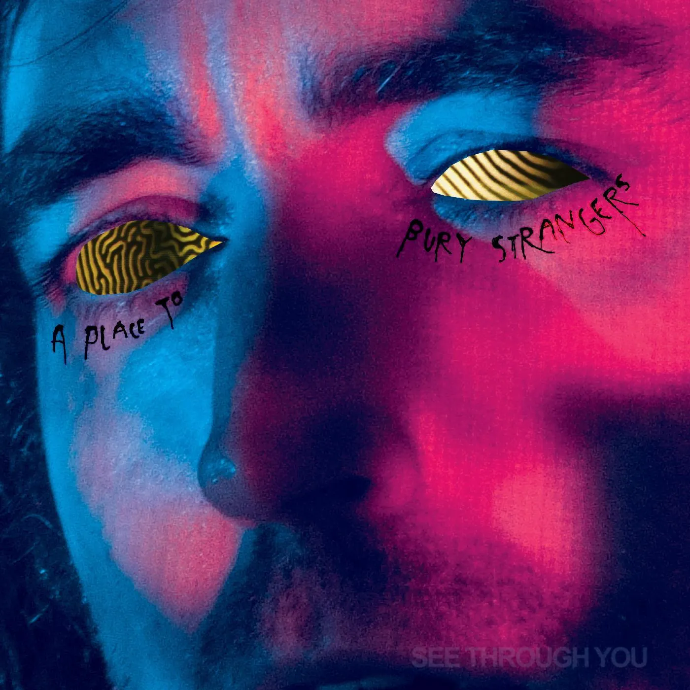 A Place To Bury Strangers LP - See Through You (Yellow/Black Marble Vinyl)