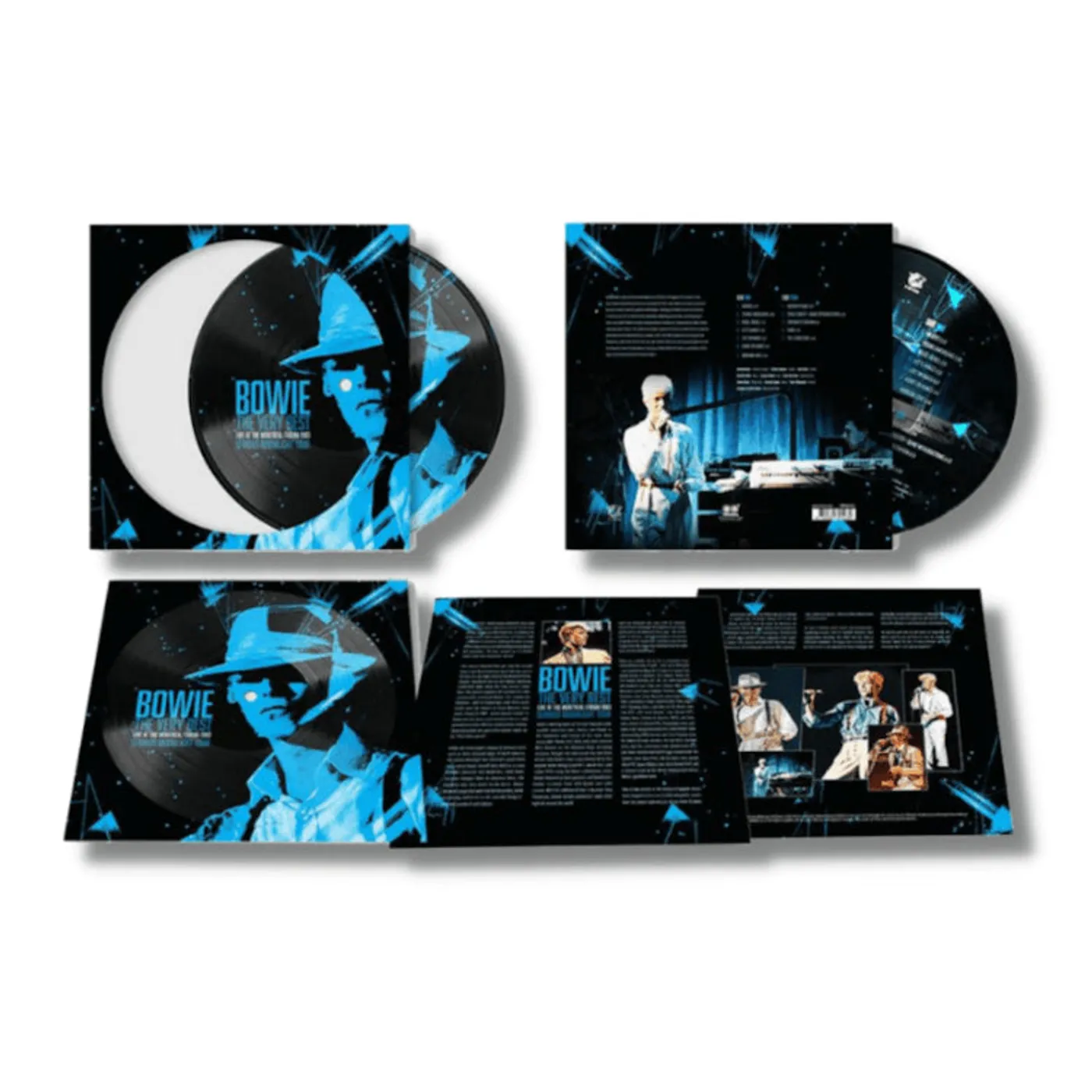 David Bowie LP - The Very Best - Montreal Forum 1983 - Serious Moonlight Tour (Vinyl)