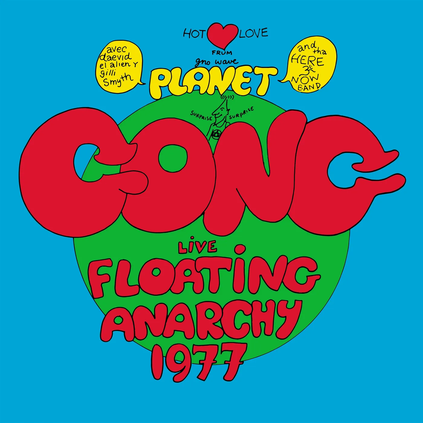 Planet Gong LP - Live Floating Anarchy 1977 (Vinyl)