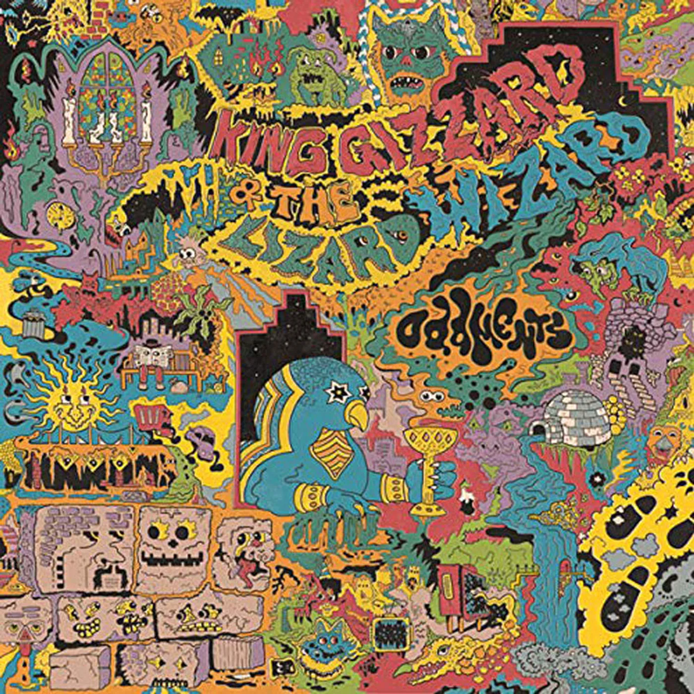 King Gizzard & The Lizard Wizard LP - Oddments (Plum Vinyl)