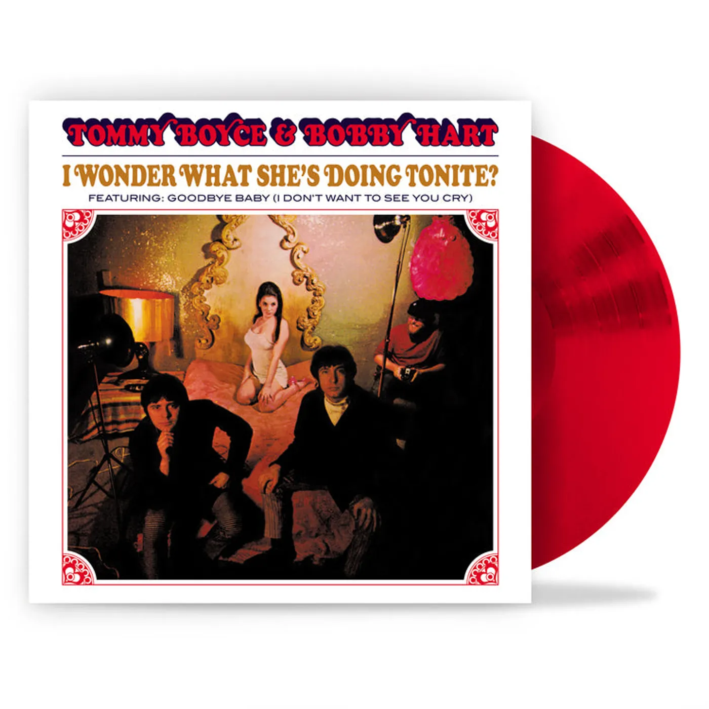 Boyce & Hart LP - I Wonder What She'S Doing Tonight (Red Vinyl)