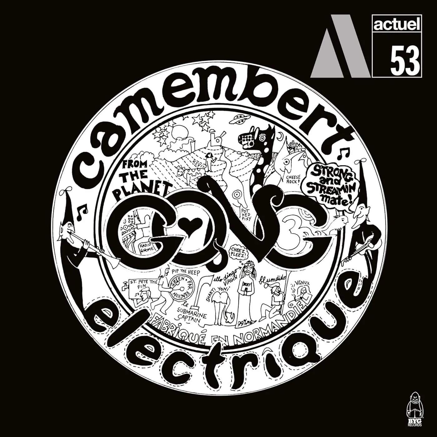 Gong LP - Camembert Electrique (Marbled Vinyl)