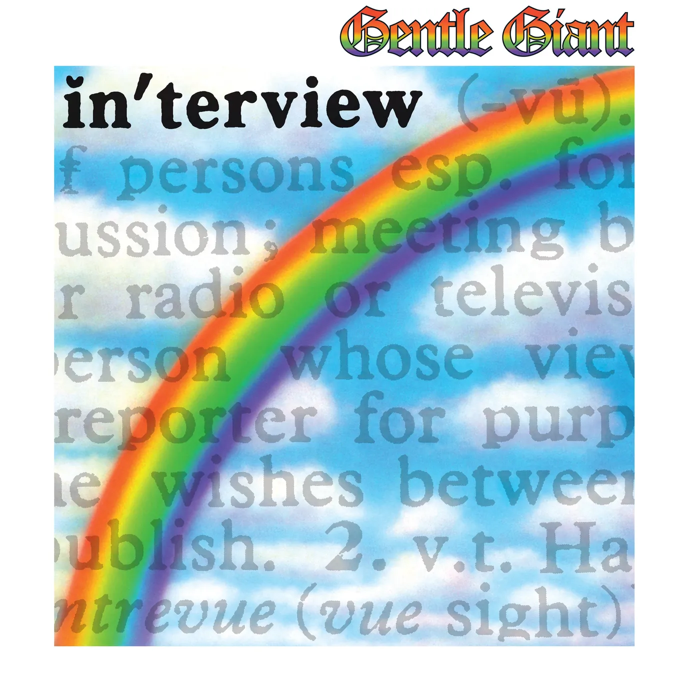 Gentle Giant LP - In'Terview [2023 Steven Wilson Remix] (Vinyl)