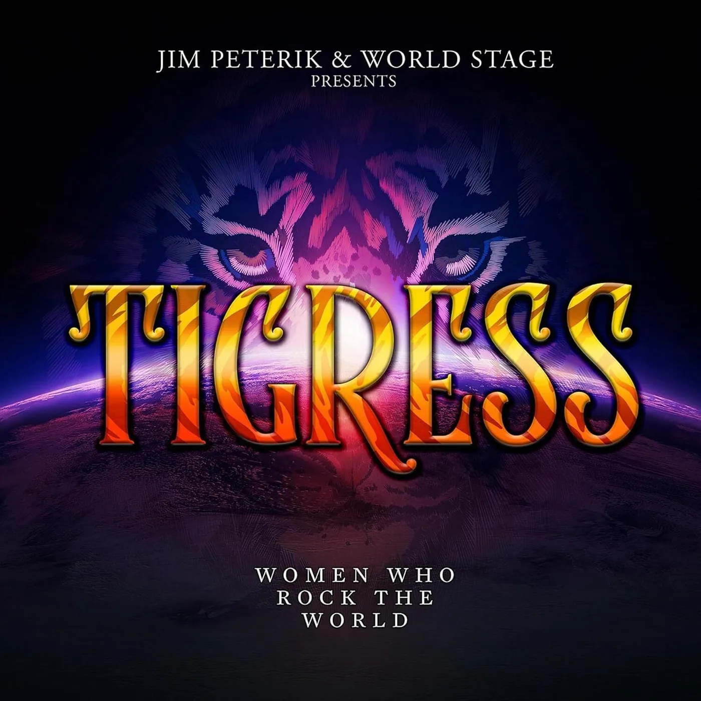 Jim Peterik And World Stage LP - Tigress - Women Who Rock The World (Orange Vinyl)