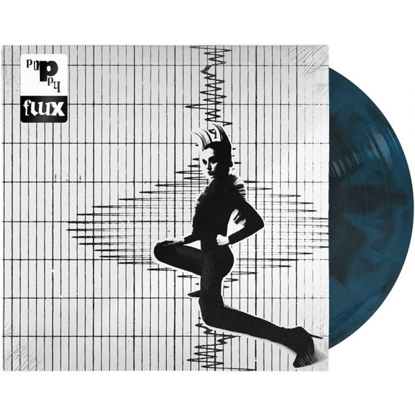 Poppy LP - Flux (Transparent Electric Blue Vinyl)