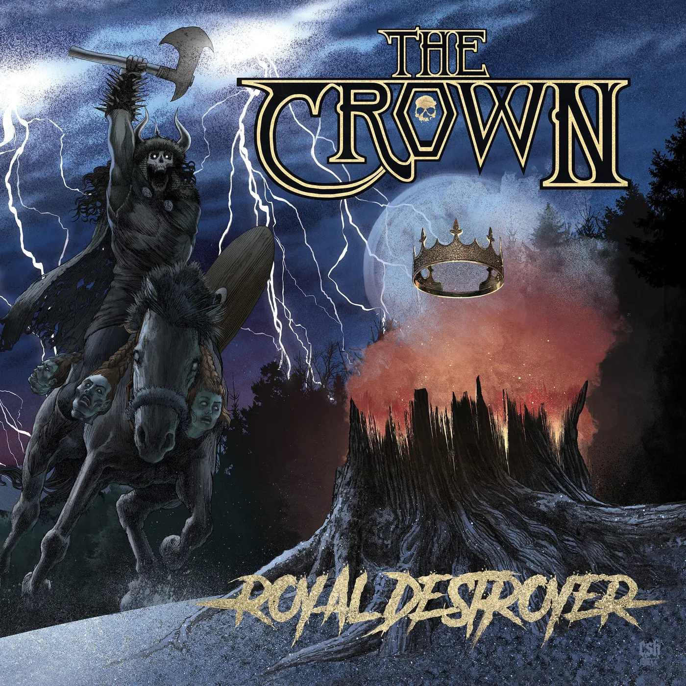 Crown LP - Royal Destroyer (Vinyl)