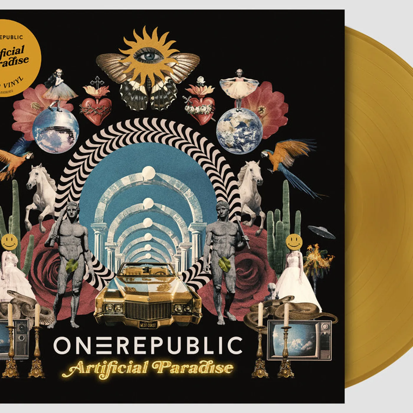 Onerepublic LP - Artificial Paradise (Gold Vinyl)