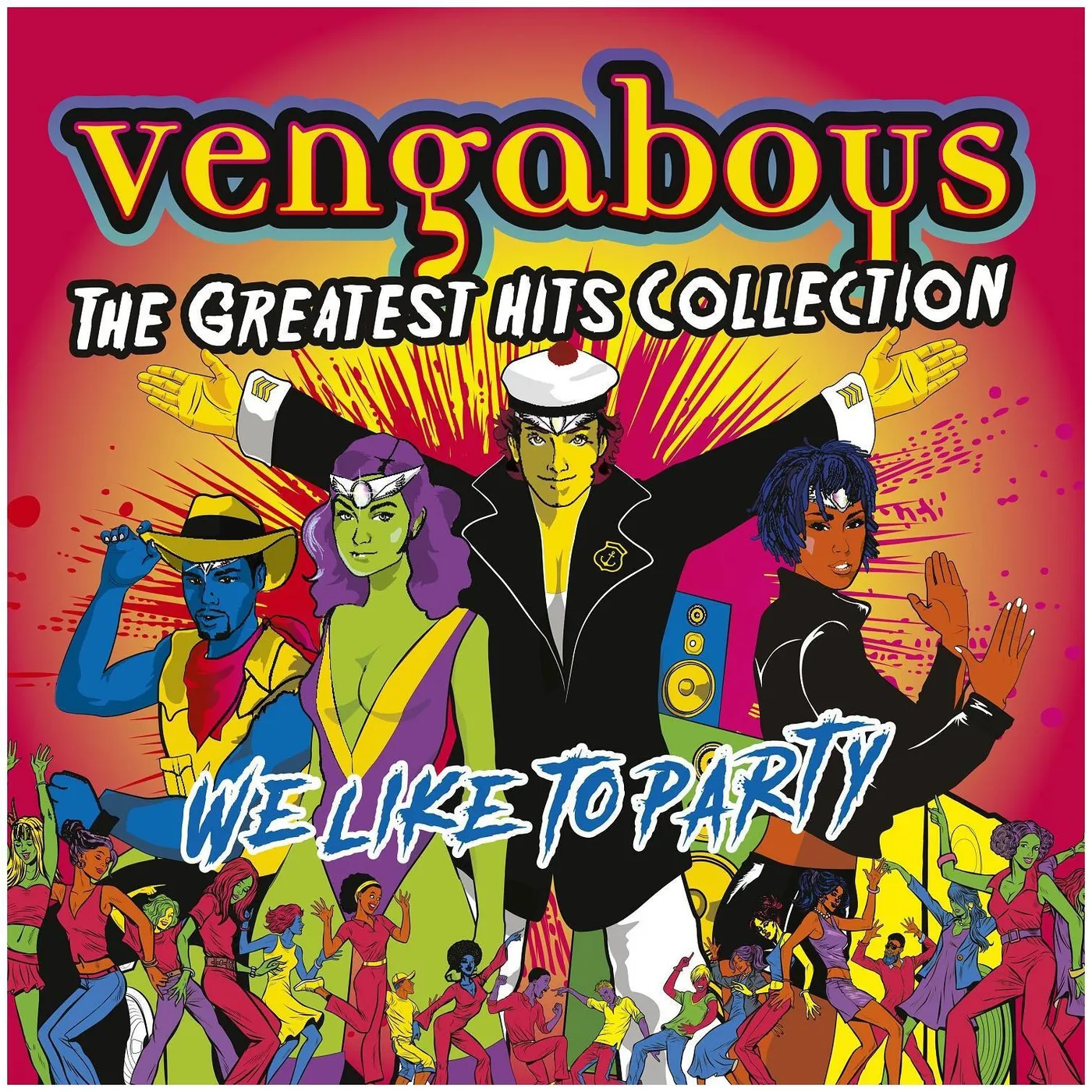 Vengaboys LP - The Greatest Hits Collection (Transparant Pink Vinyl)