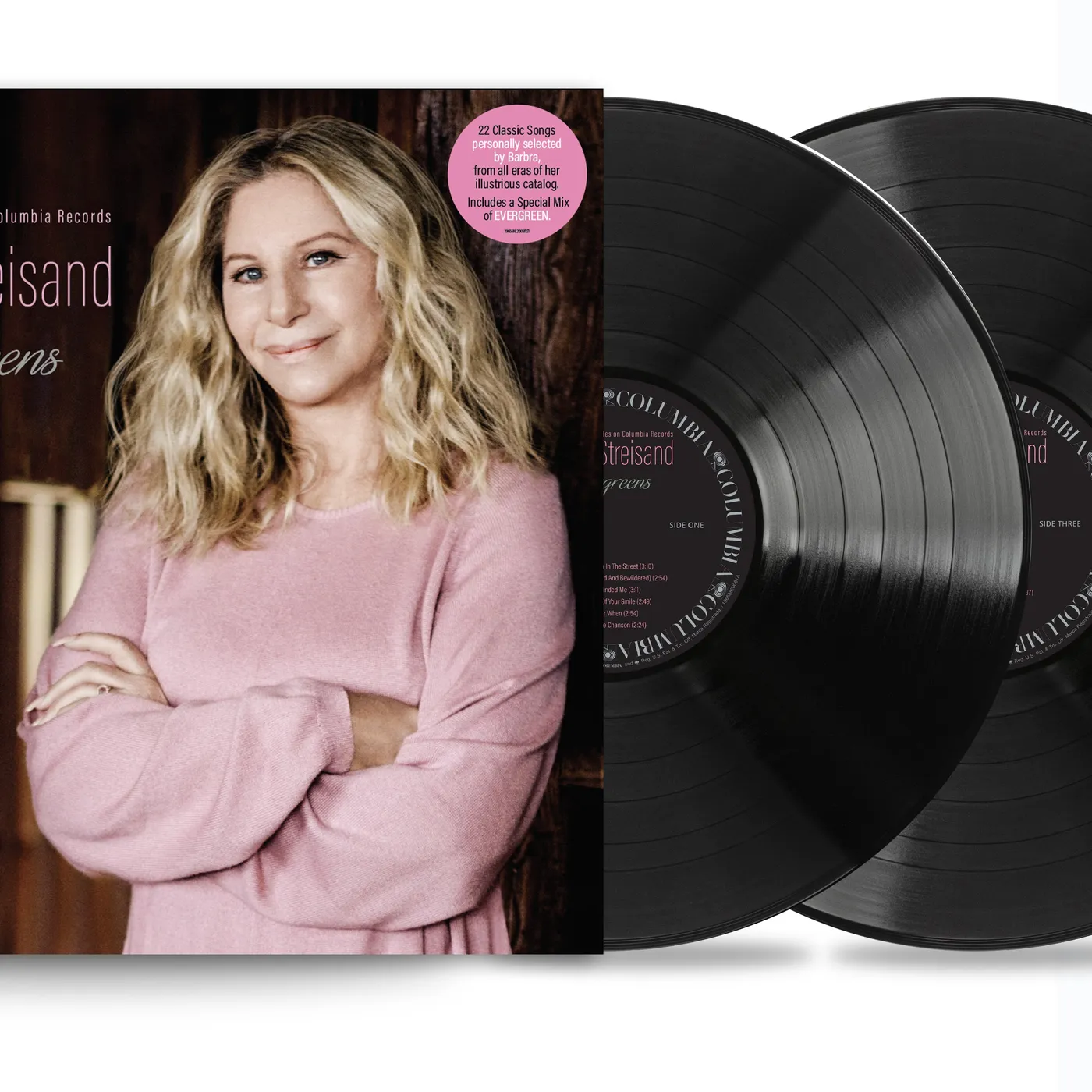 Barbra Streisand LP - Evergreens Celebrating Six Decades On Columbia Records (Vinyl)