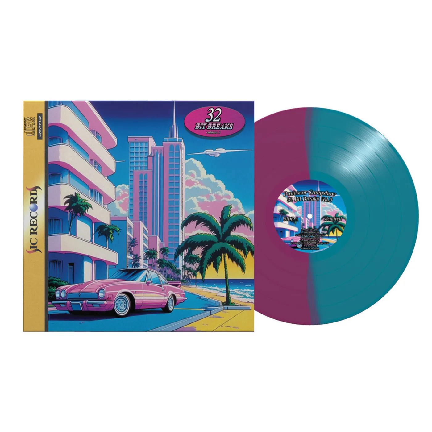 Professor Creepshow LP - 32 Bit Breaks Vol. 3 (Vinyl)