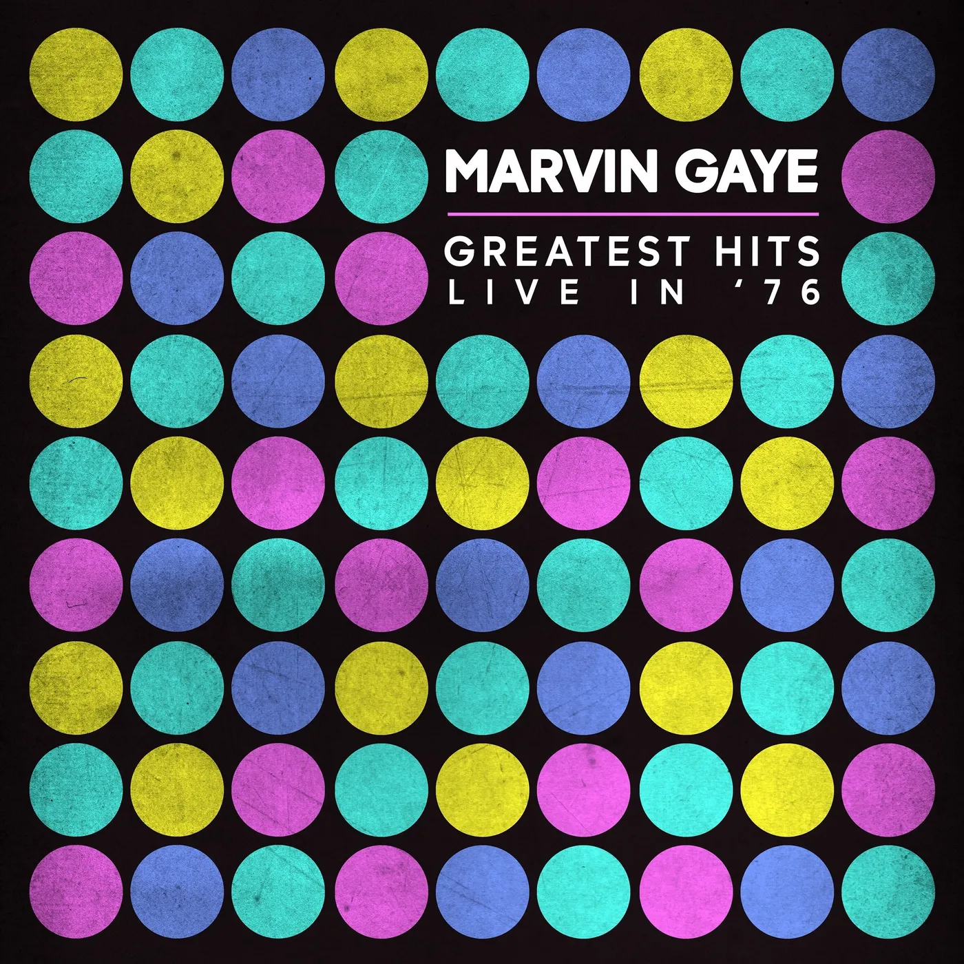 Marvin Gaye LP - Greatest Hits Live In '76 (Limited Edition) (Vinyl)
