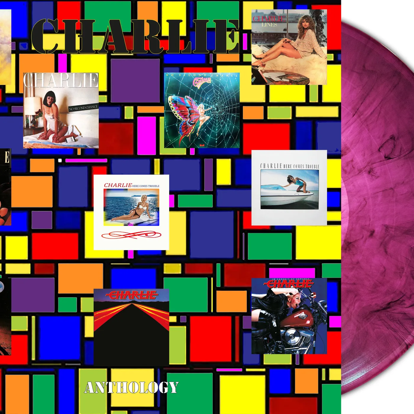 Charlie LP - Anthology (Magenta Marble Vinyl)