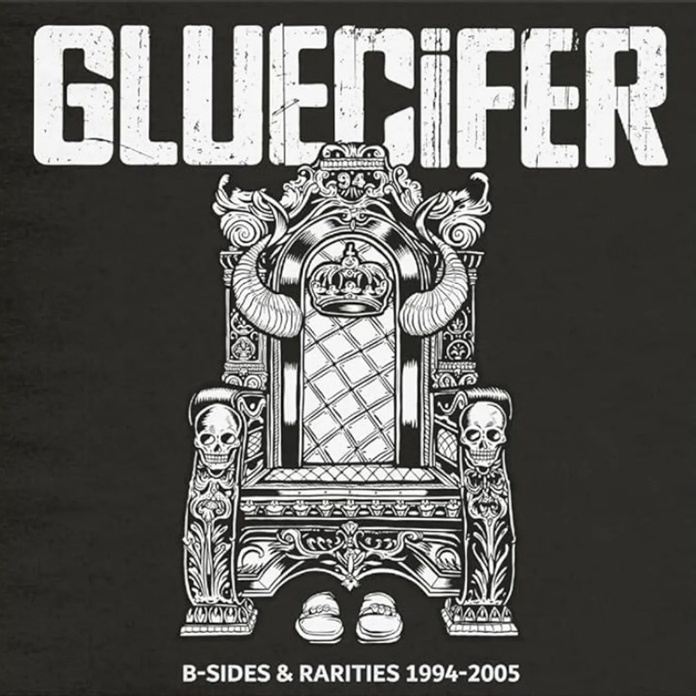 Gluecifer LP - B-Sides & Rarities 1994-2005 (Silver Vinyl)
