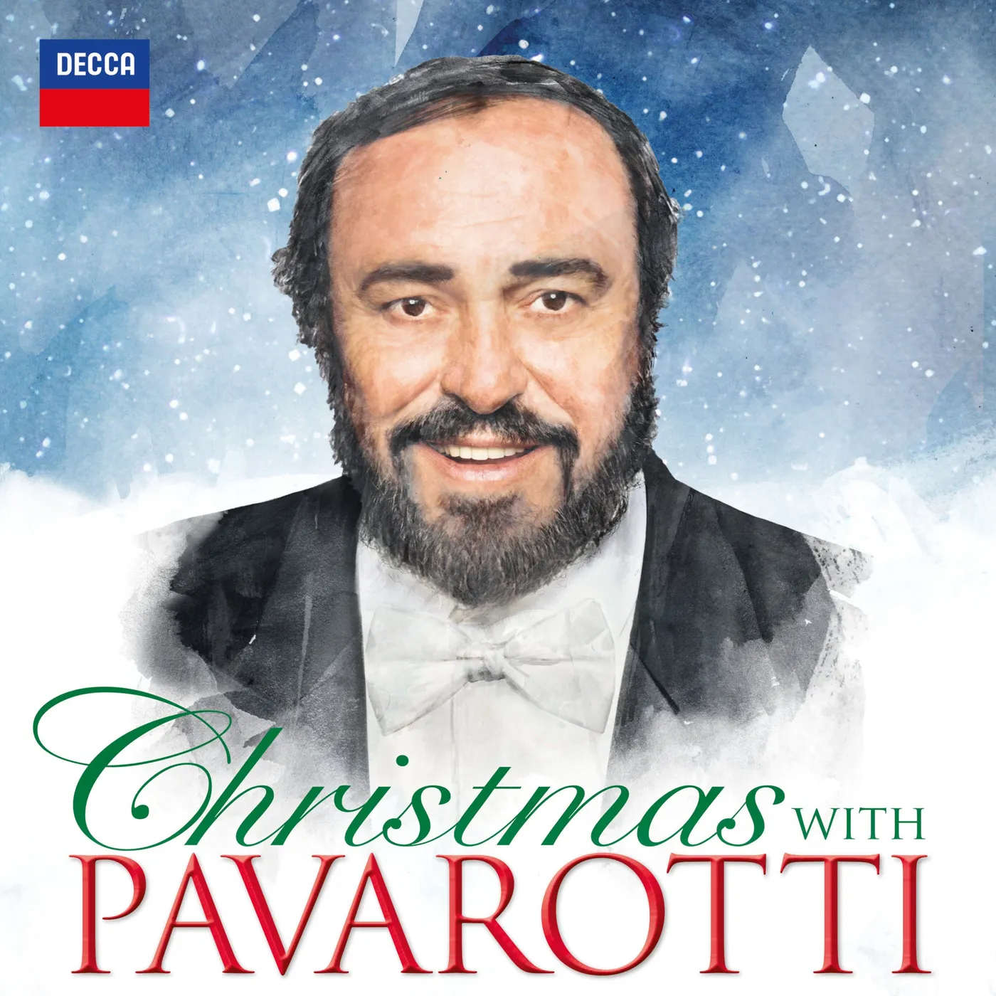 Luciano Pavarotti LP - Christmas With Pavarotti (Blue Vinyl)