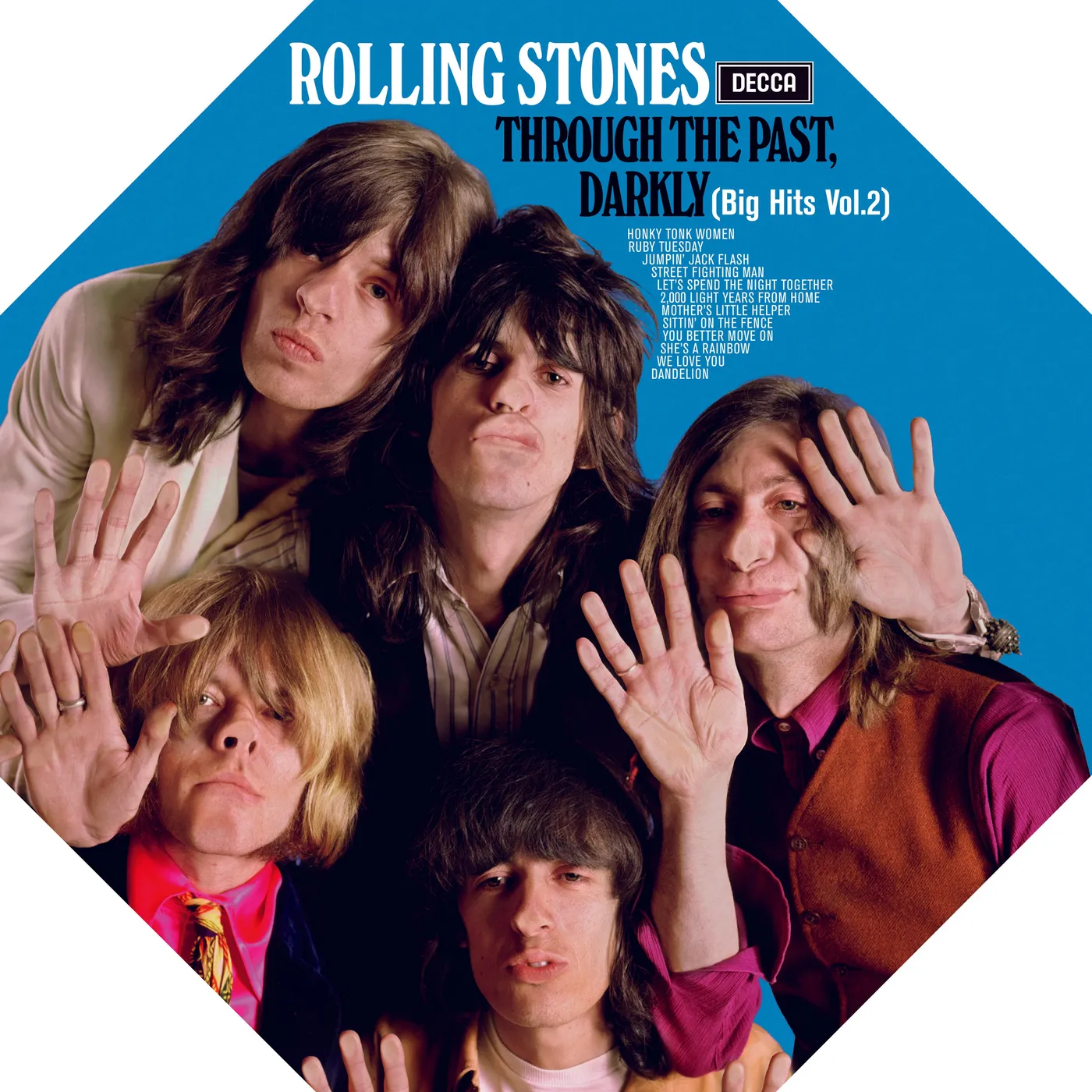The Rolling Stones LP - Through The Past Darkly (Big Hits Vol. 2) (Vinyl)