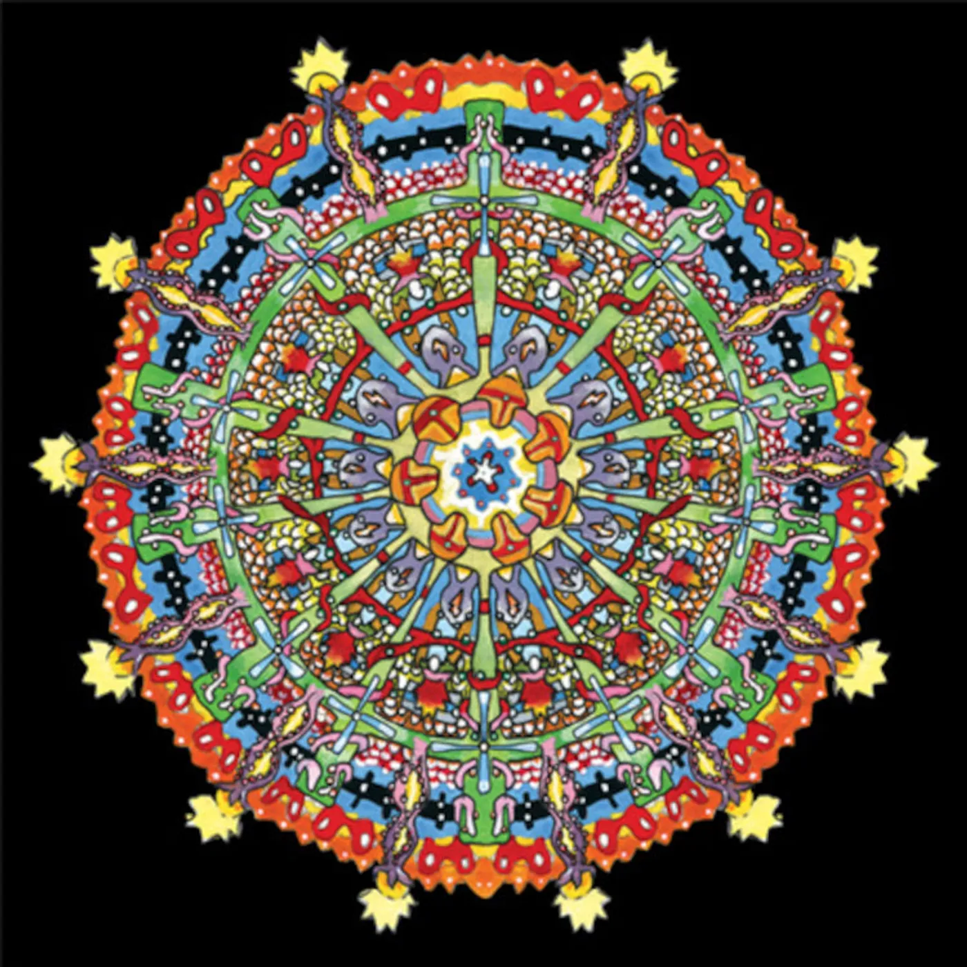 Of Montreal LP - Hissing Fauna. Are You The Destroyer? (Red/Yellow Vinyl)