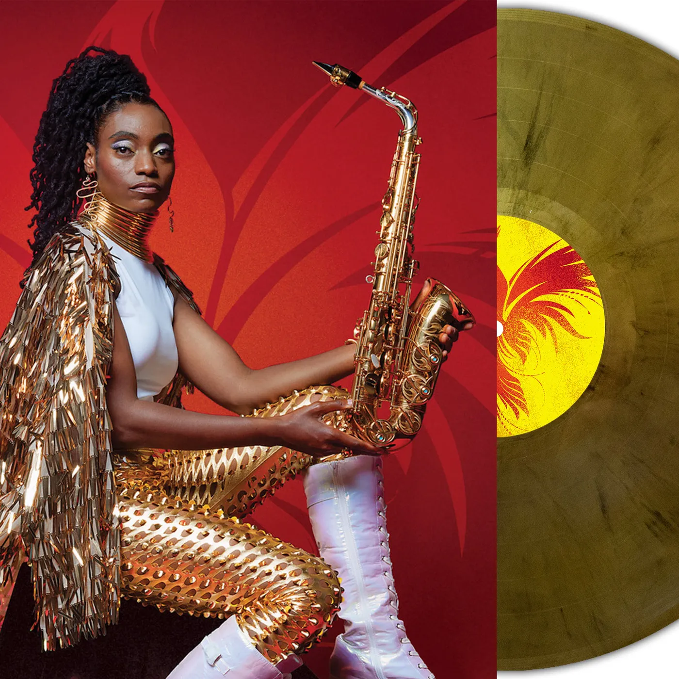 Lakecia Benjamin LP - Phoenix (Gold Marble Vinyl)