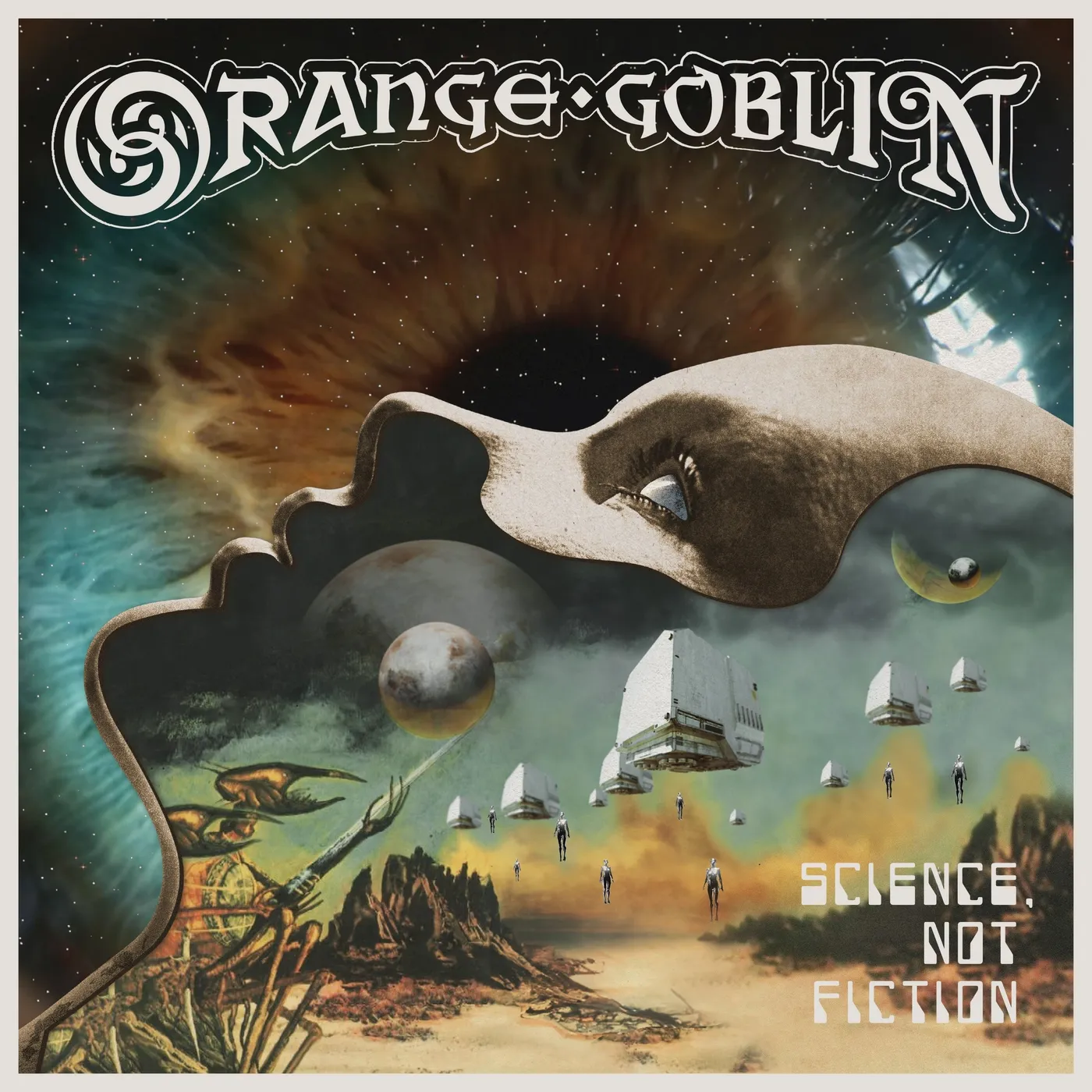 Orange Goblin LP - Science. Not Fiction (Crystal Clear Vinyl)