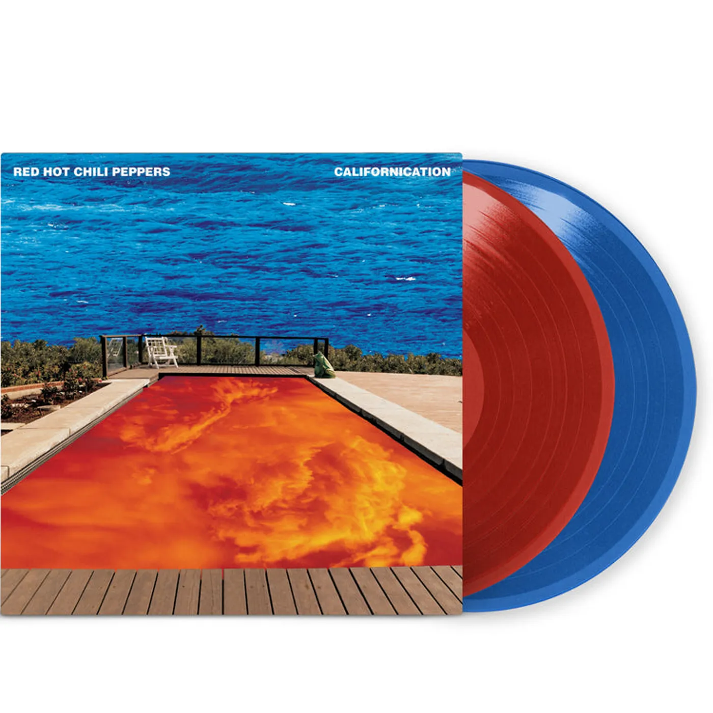 Red Hot Chili Peppers LP - Californication (Red/Ocean Blue Vinyl)