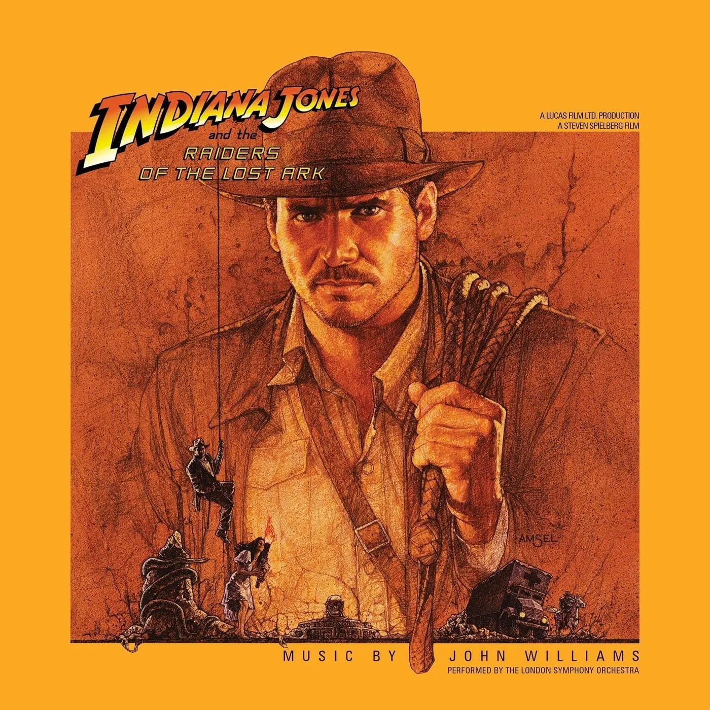 John Williams LP - Indiana Jones And The Raiders Of The Lost Ark - Original Soundtrack (Vinyl)