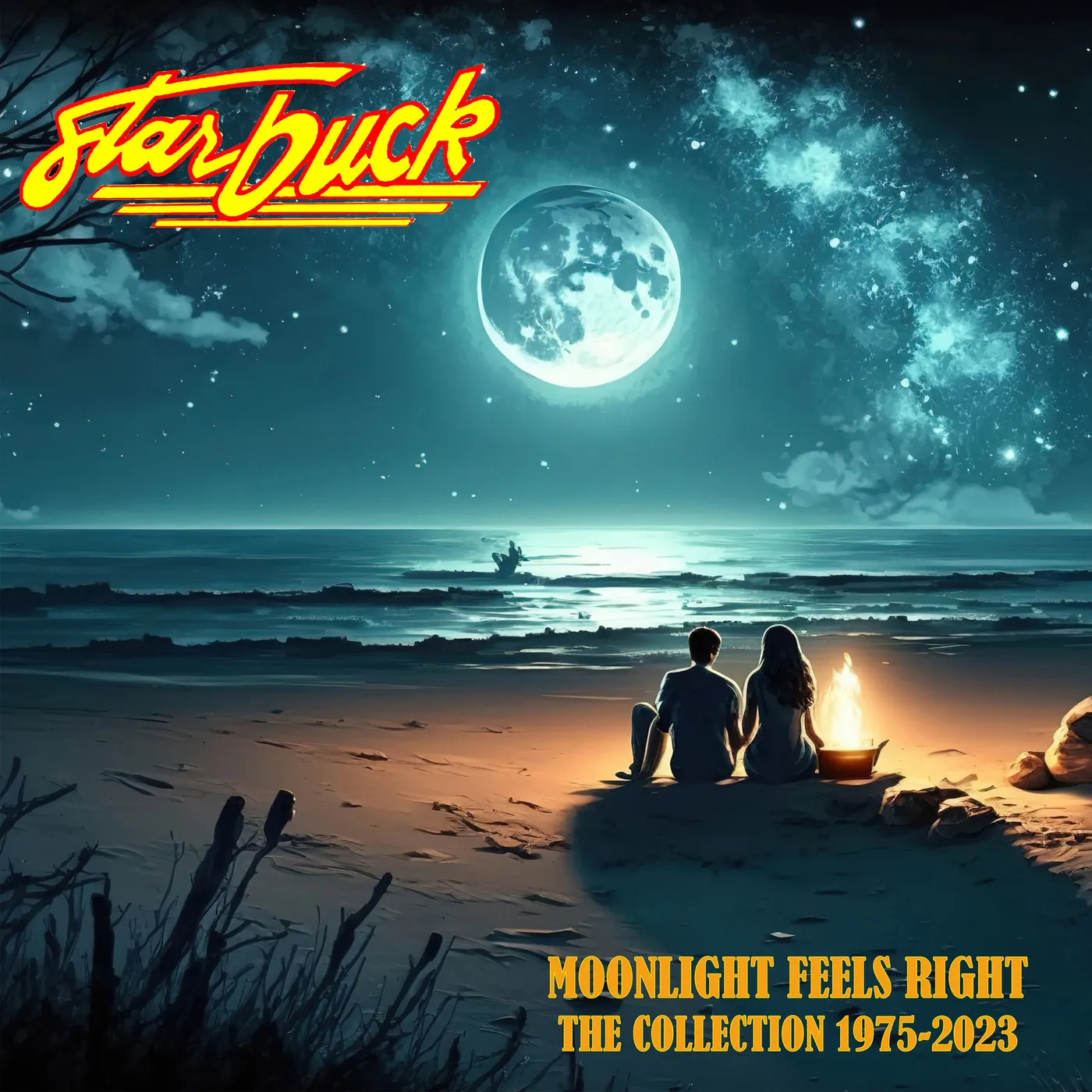 Starbuck LP - Moonlight Feels Right - The Collection: 1975-2023 (Turquoise Marble Vinyl)