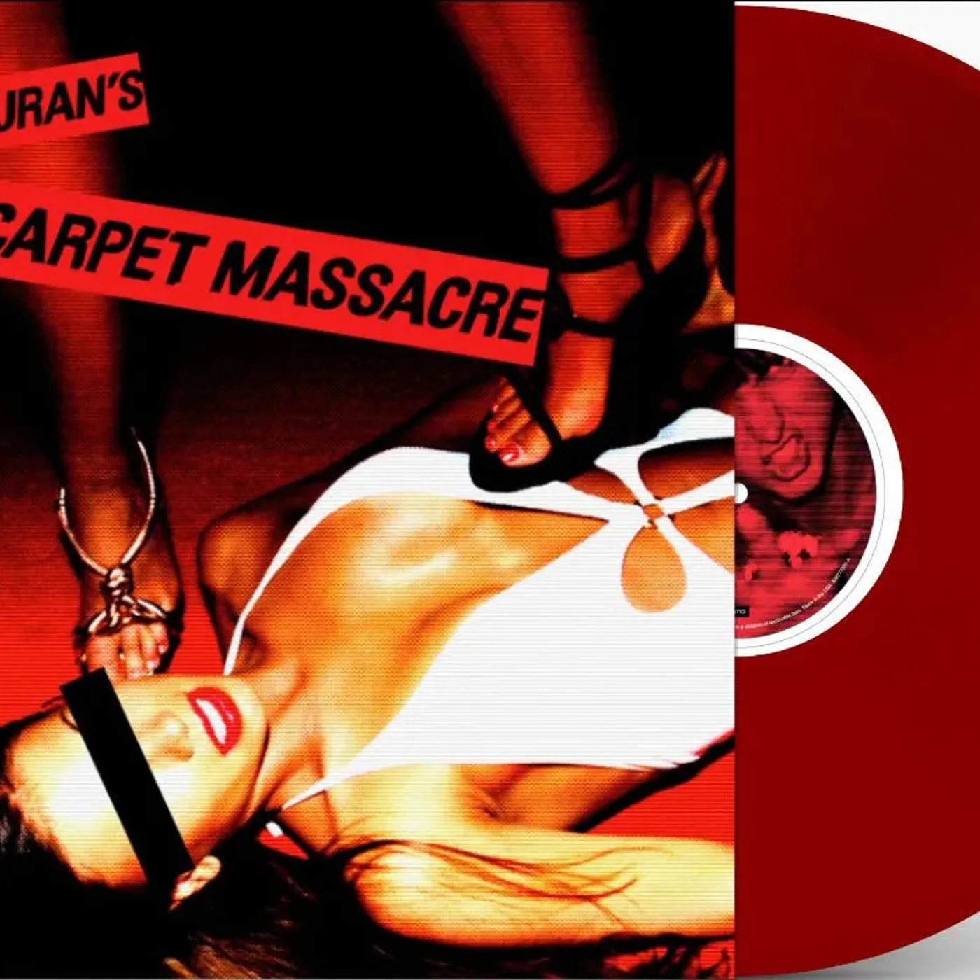 Duran Duran LP - Red Carpet Massacre (Translucent Ruby Vinyl) (Indies)