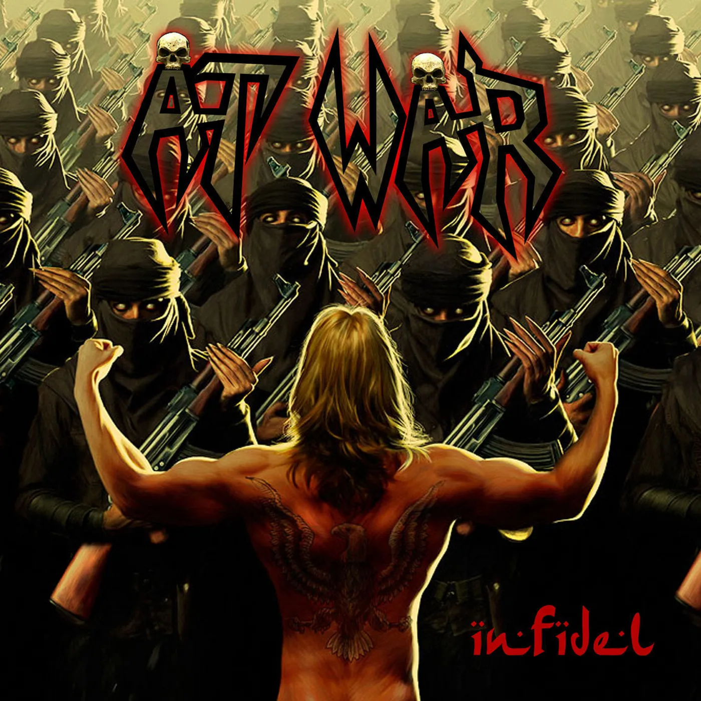 At War LP - Infidel (Camouflage Splatter Vinyl)