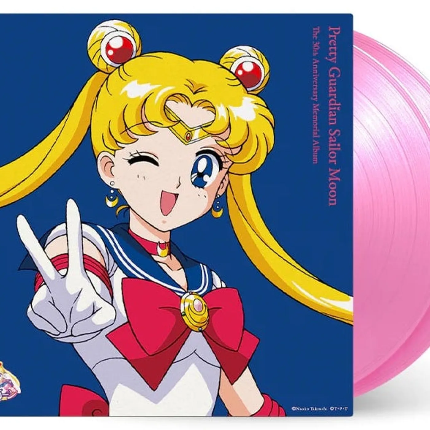 Pretty Guardian Sailor Moon LP - Pretty Guardian Sailor Moon The 30Th Anniversary Memorial Album (Pink Vinyl)