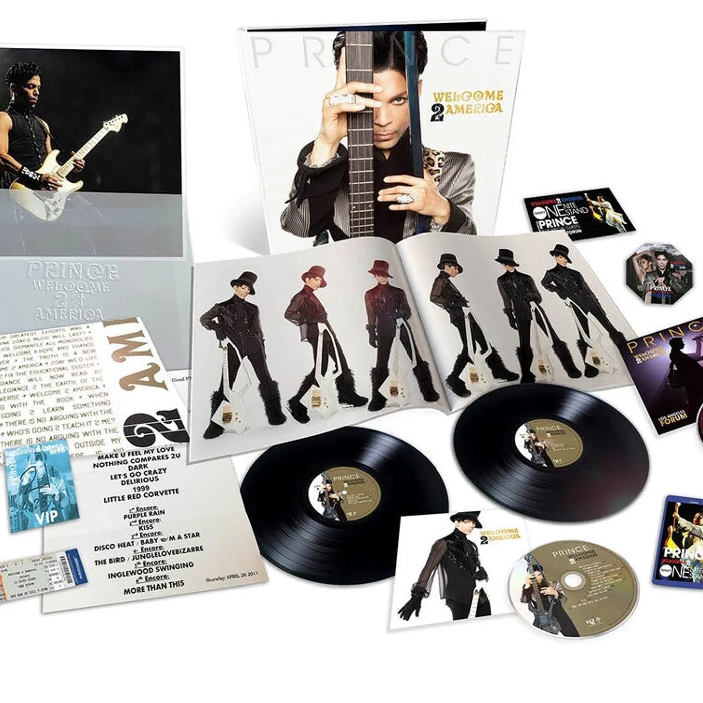 Prince LP - Welcome 2 America (Deluxe Edition) (Vinyl)