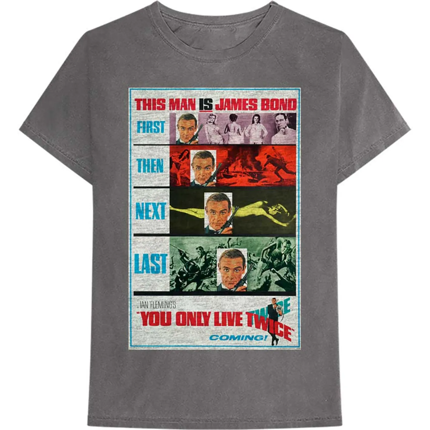 James Bond T Shirt - You Only Live Twice