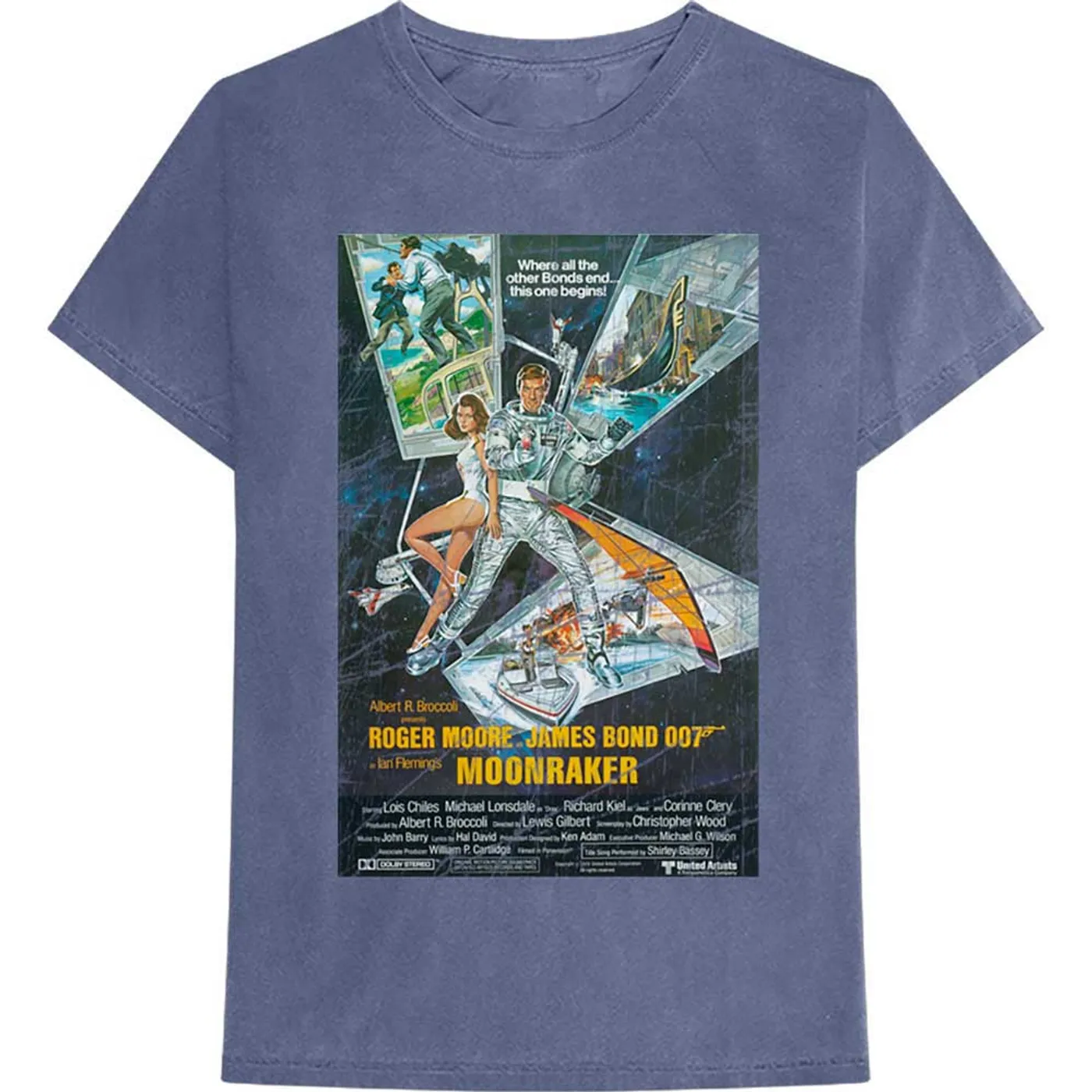 James Bond T Shirt - Moonraker