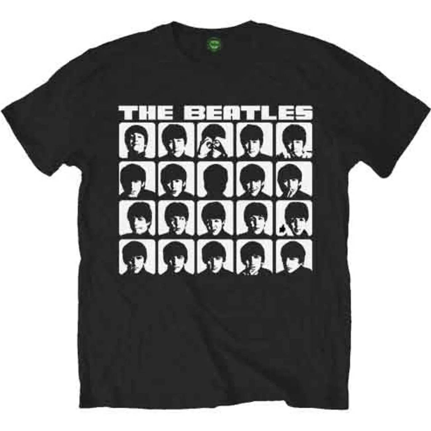 The Beatles T Shirt - Hard Days Night Faces Mono