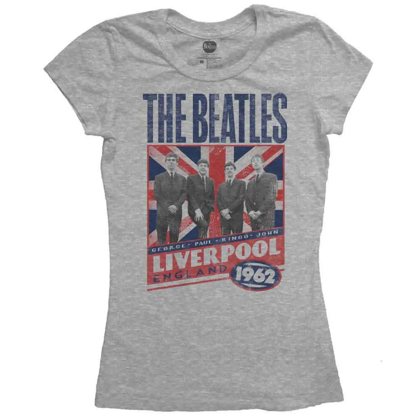 The Beatles Woman's T Shirt - Liverpool England 1962