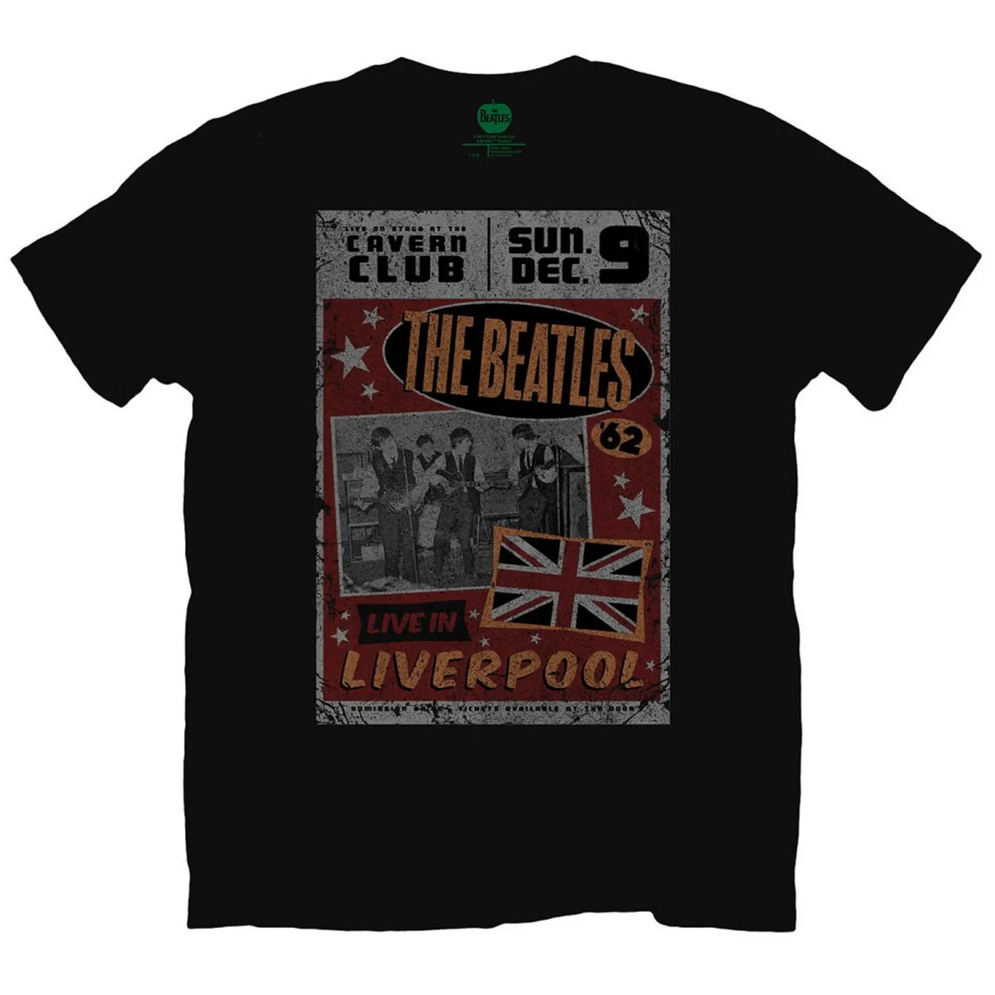The Beatles T Shirt - Live In Liverpool