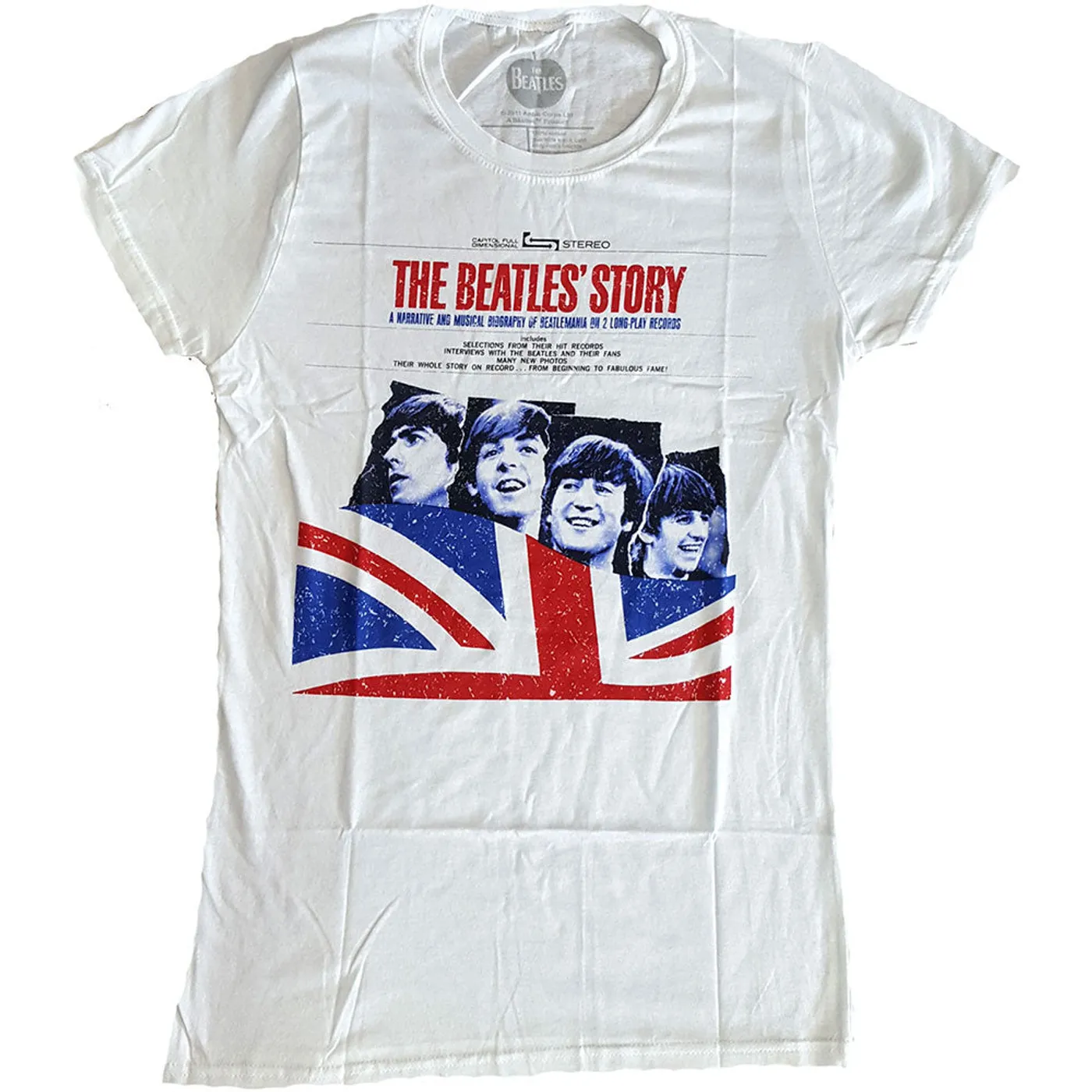 The Beatles Woman's T Shirt - Beatles Story