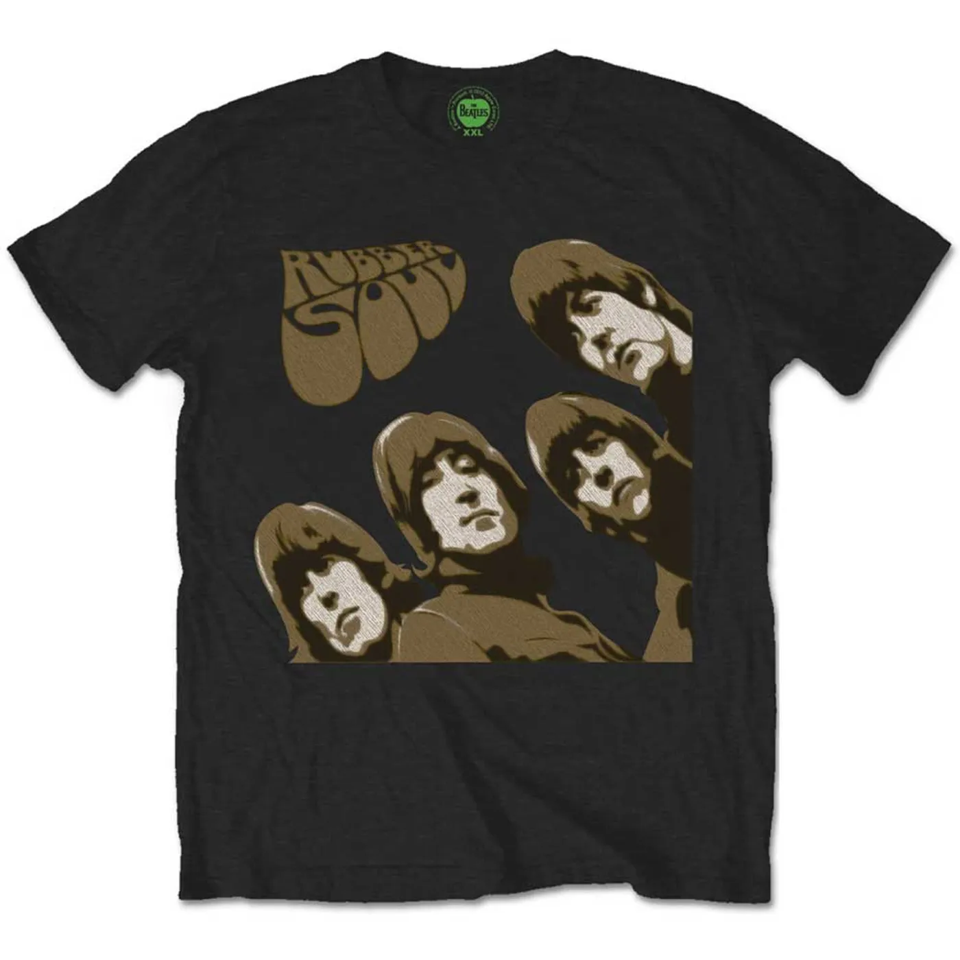 The Beatles T Shirt - Rubber Soul Sketch