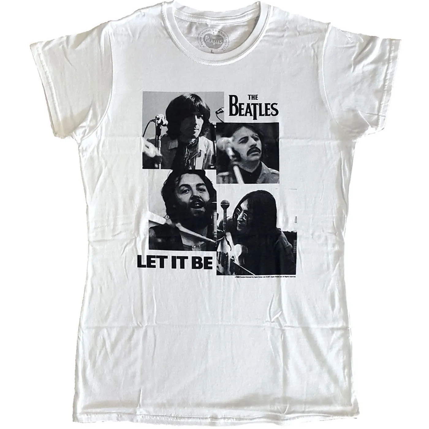 The Beatles Woman's T Shirt - Let It Be