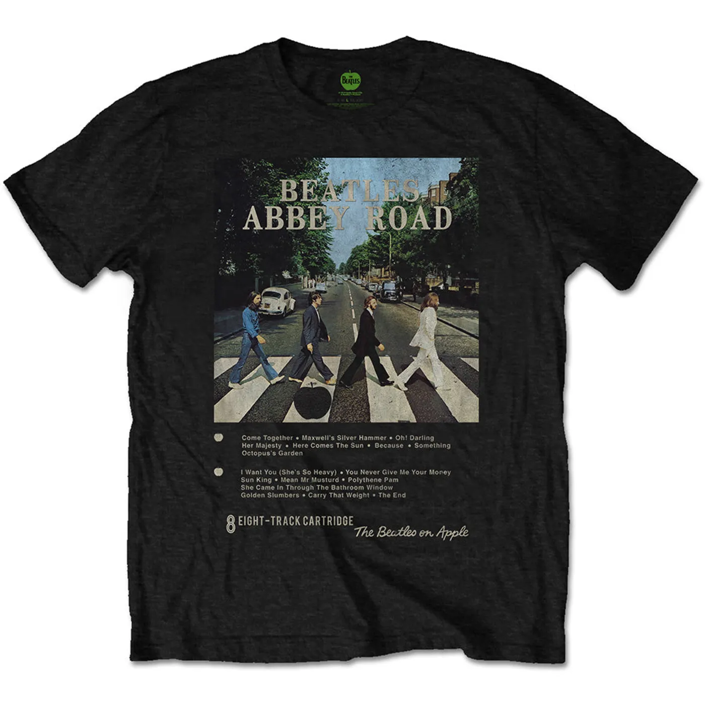 The Beatles T Shirt - Abbey Road 8 Track
