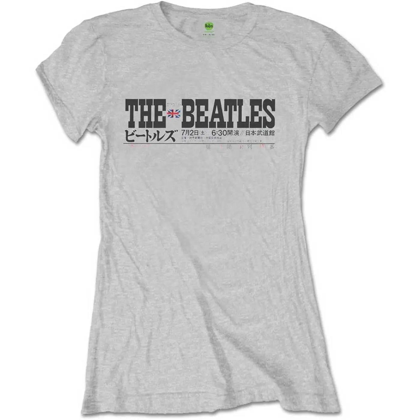 The Beatles Woman's T Shirt - Budokan Set List