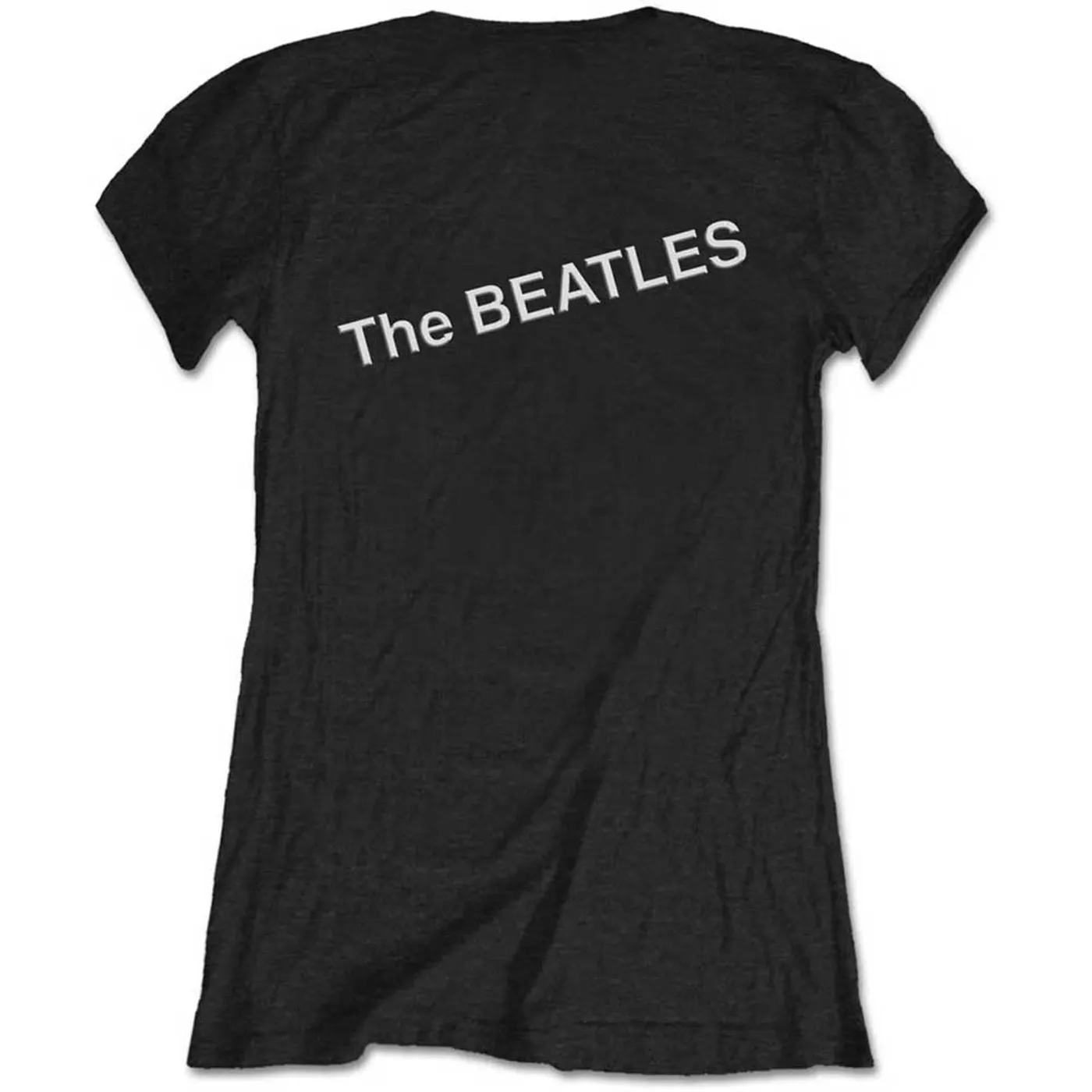 The Beatles Woman's T Shirt - White Album Faces