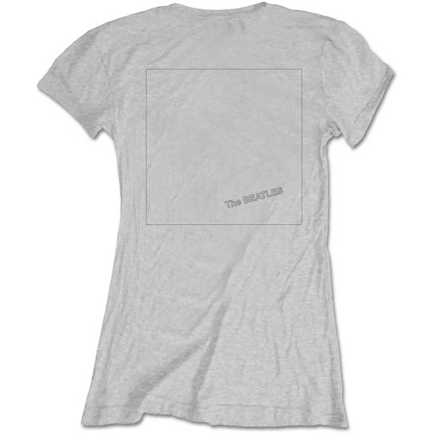 The Beatles Woman's T Shirt - White Album Back