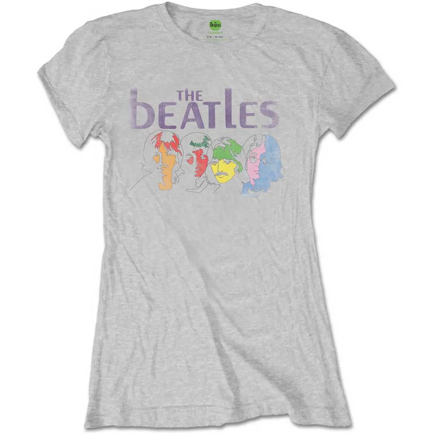 The Beatles Woman's T Shirt - White Album Back