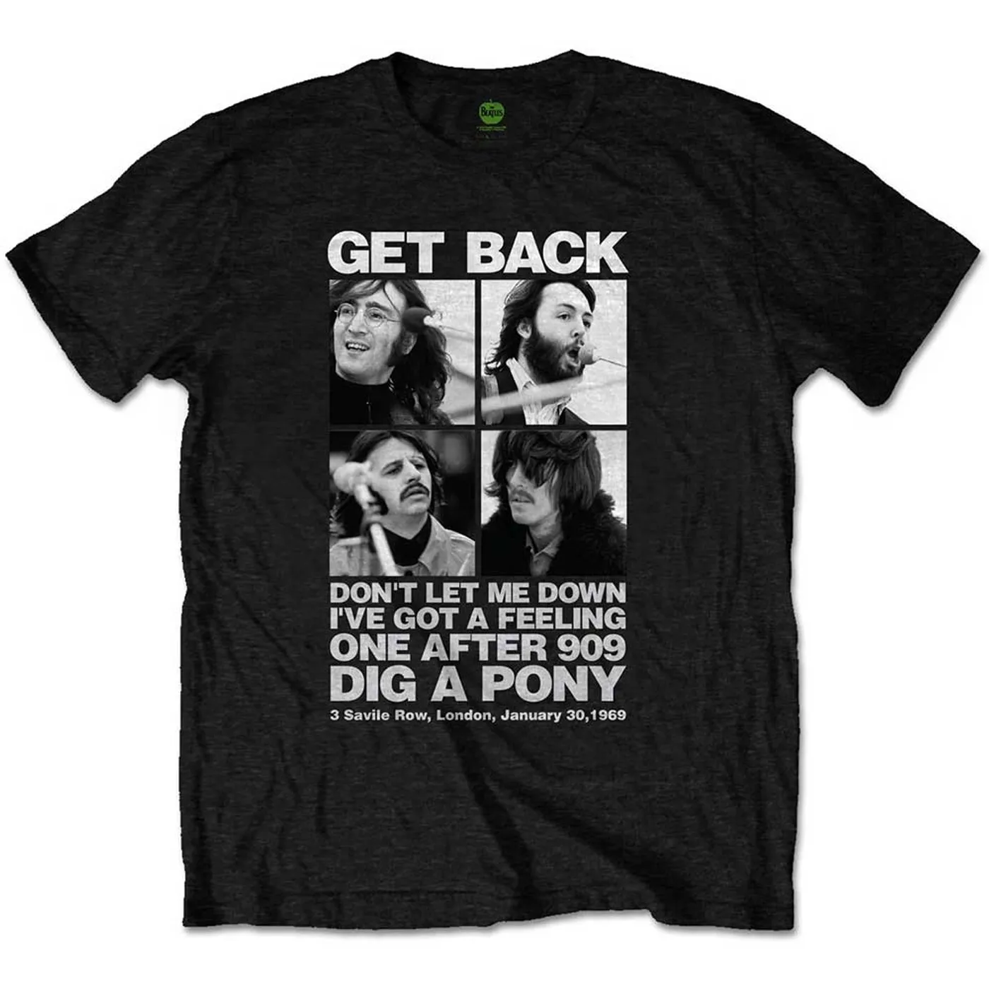 The Beatles T Shirt - 3 Savile Row