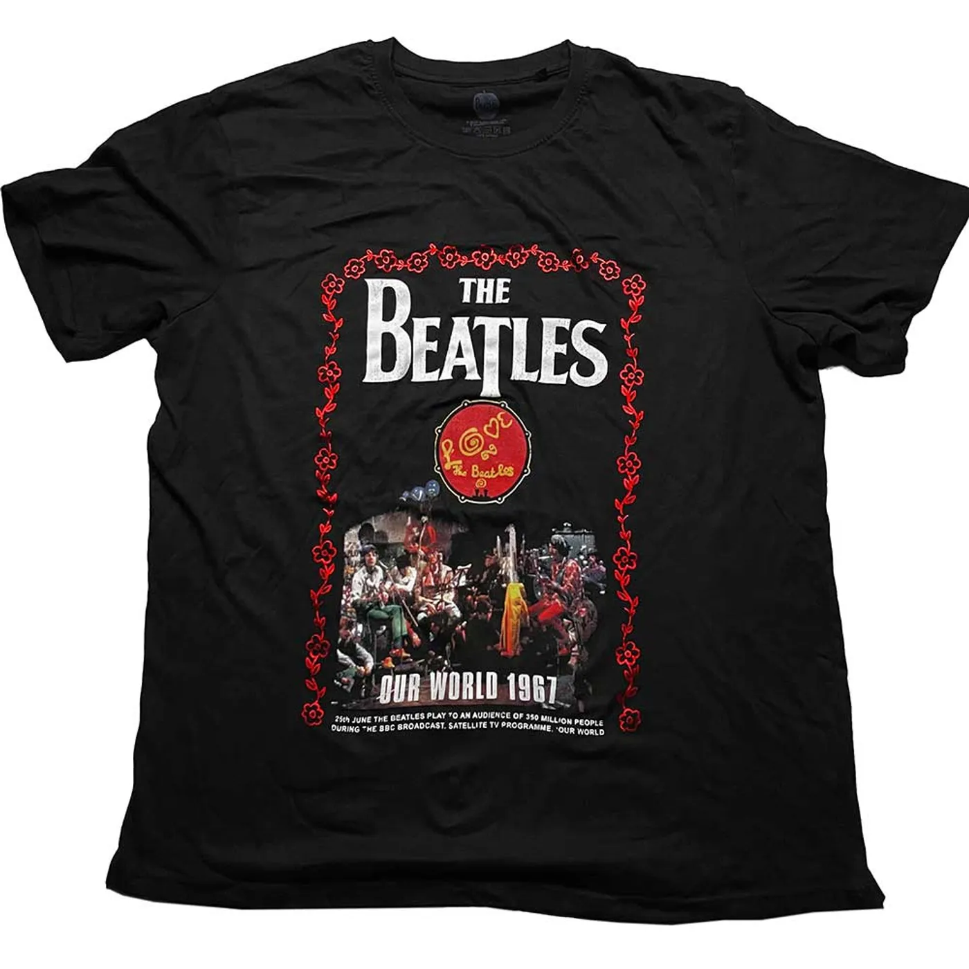 The Beatles T Shirt - Our World 1967