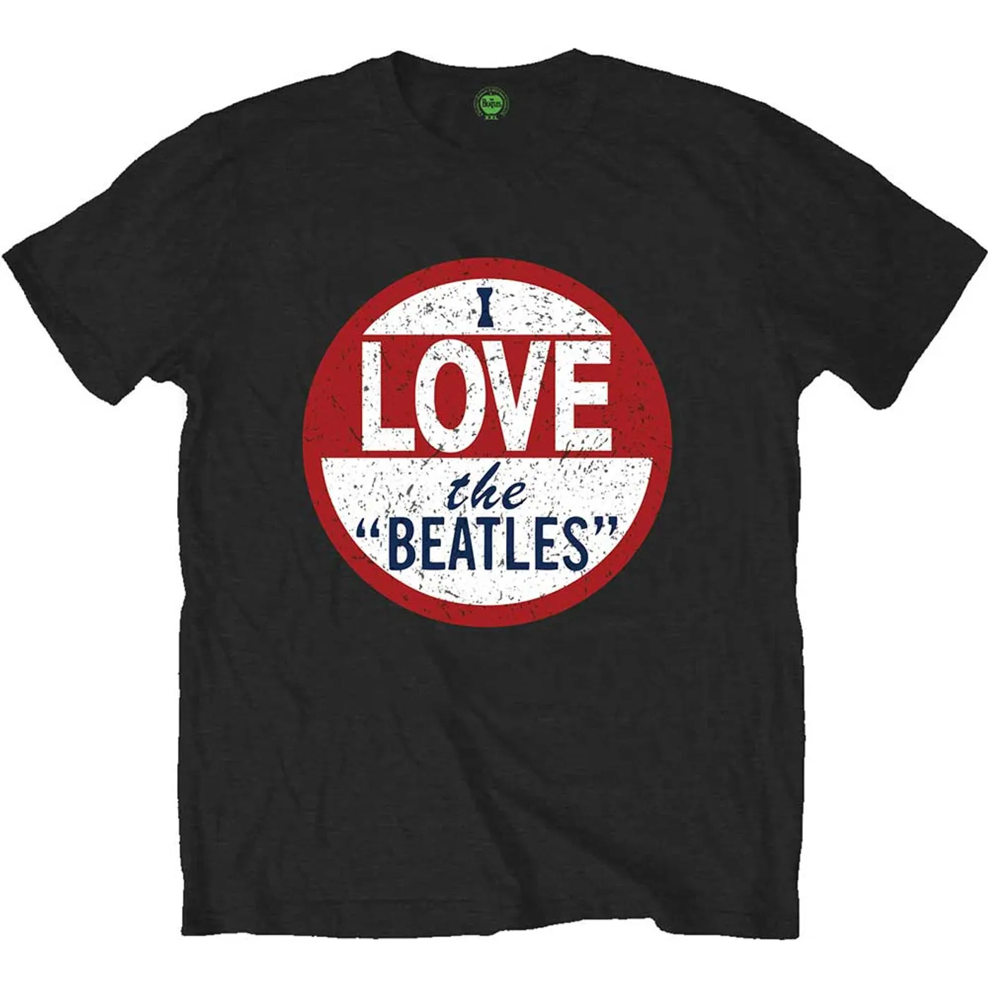 The Beatles T Shirt - I Love The Beatles Single Print