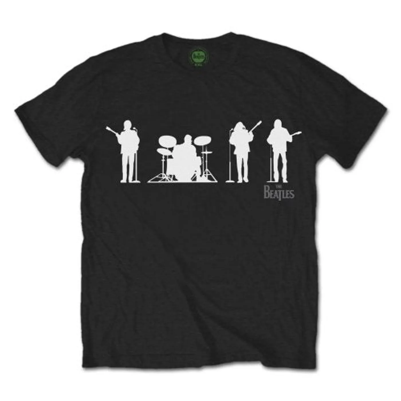 The Beatles T Shirt - Saville Row Line Up Silhouette