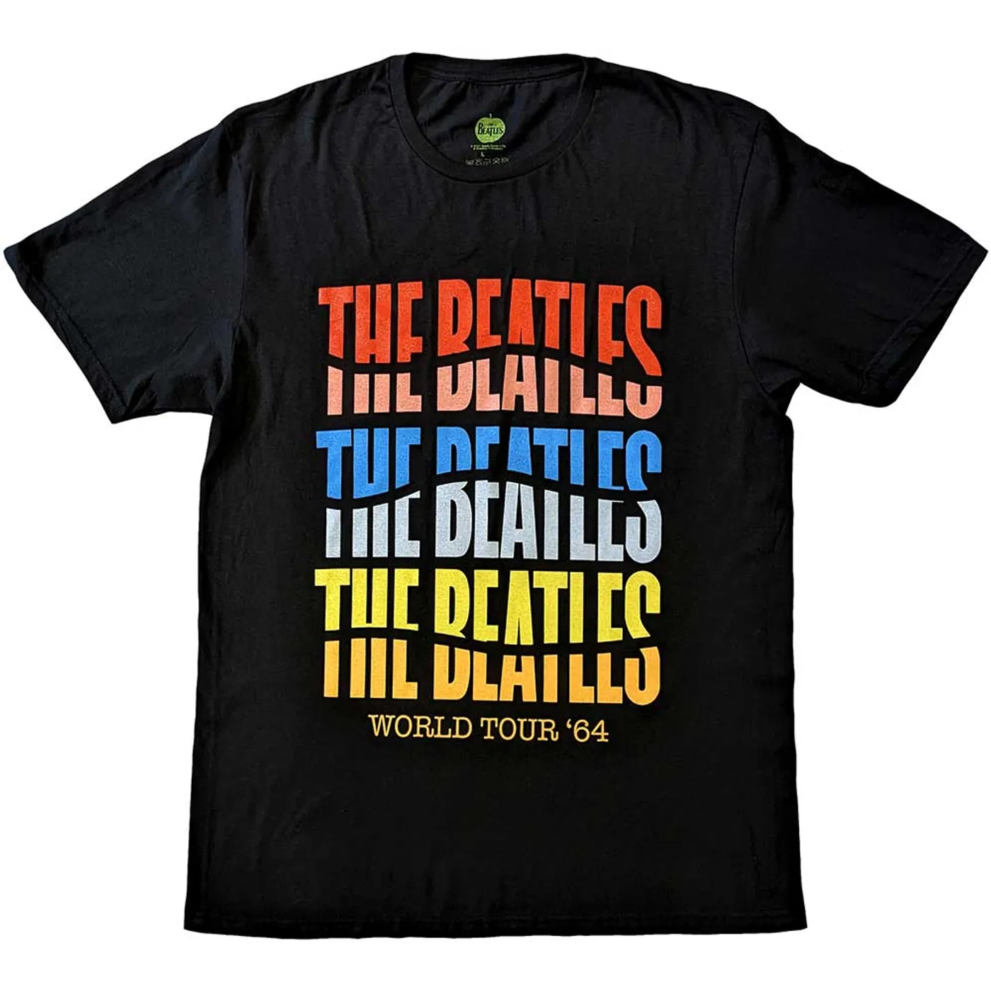 The Beatles T Shirt - Colour Wave