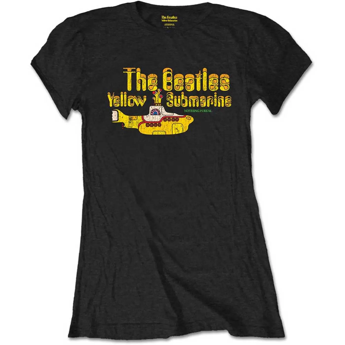The Beatles Woman's T Shirt - Packaged Nothing Is Real