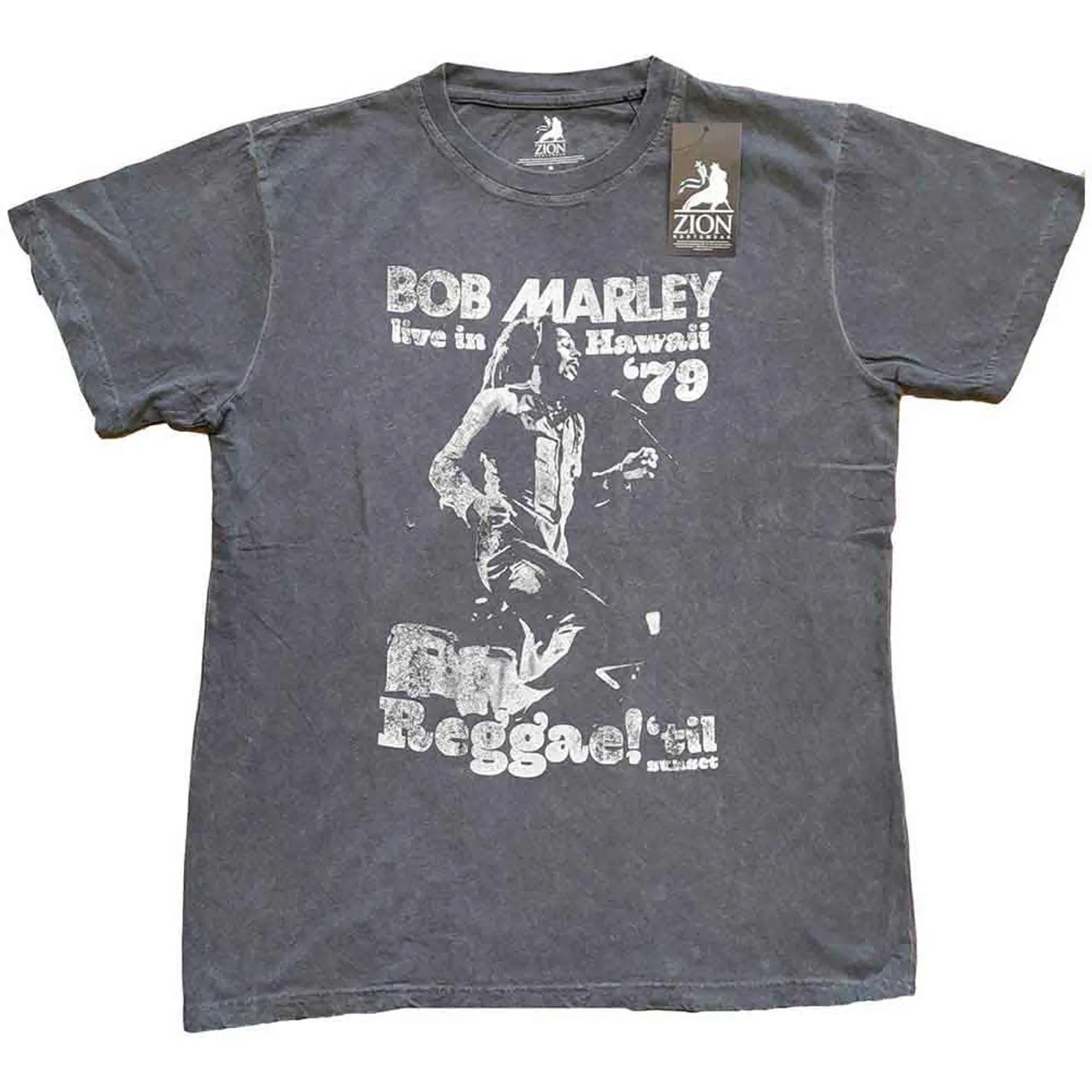 Bob Marley T Shirt - Hawaii Snow Wash